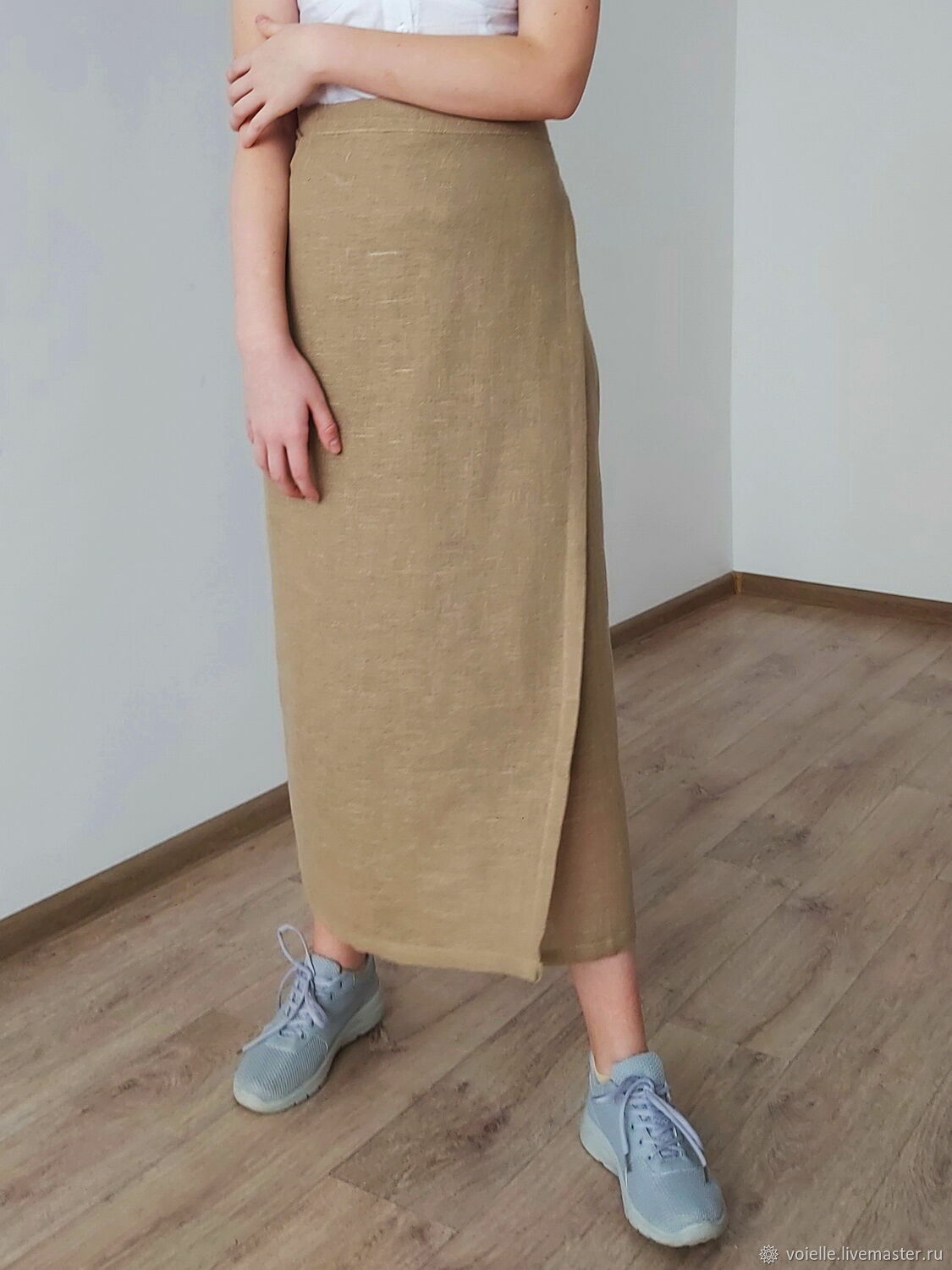 Модные длинные юбки «в пол» 2023 года