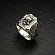 Handmade Silver Skull Ring. Ring. rhytonjewelry. Online shopping on My Livemaster.  Фото №2