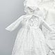 Крестильный набор с именной вышивкой для девочки "Милана". Комплект для крещения. Золотошвейка. Ярмарка Мастеров.  Фото №4