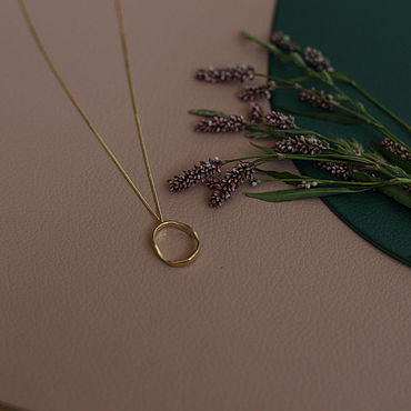 ручной работы. Ярмарка Мастеров - ручная работа Серебряная подвеска на цепочке. Handmade.