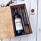 Pencil case with color printing, for wine and envelopes/ notes. Crates. egevica32. My Livemaster. Фото №4