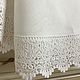 Linen tablecloth 'Celebration' D. .180 cm. Tablecloths. Linen fantasy. My Livemaster. Фото №4