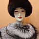 Women's hat made of astrakhan and mink. Hats1. Russian fur traditions. Online shopping on My Livemaster.  Фото №2