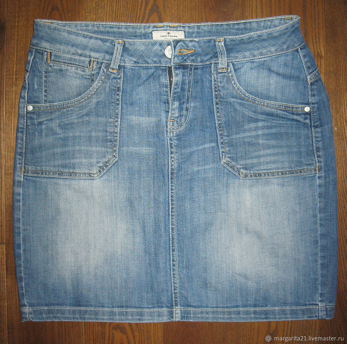 Винтаж: Джинсовая юбка, бренд Tom Tailor, Германия – купить на Ярмарке ...