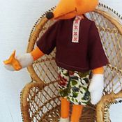 Куклы и игрушки handmade. Livemaster - original item Red Fox. with a fox.. Handmade.