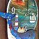 Watch ' Sky, sea, clouds'. Watch. Klukva ( decoupage). Online shopping on My Livemaster.  Фото №2