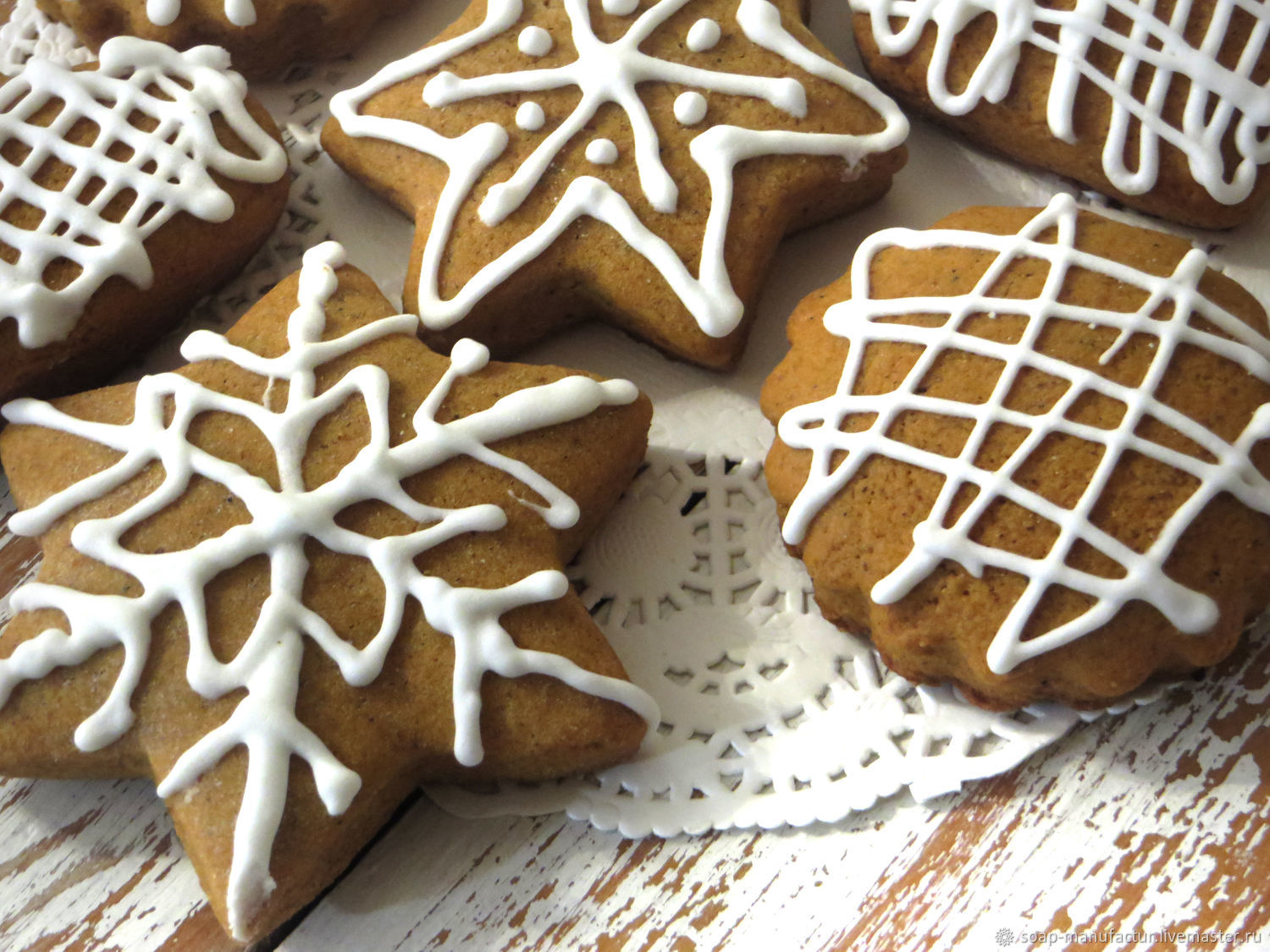 Horseshoe Gingerbread cookies