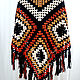Crocheted shawl Granny square. Shawls. Shawl Masterpiece. Online shopping on My Livemaster.  Фото №2