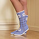 Summer half-boots ' Inga'. Ankle boot. KnittedBoots. Online shopping on My Livemaster.  Фото №2