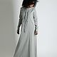 Long Cotton Hooded Dress - DR0076CT, Dresses, Sofia,  Фото №1