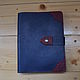 Leather notebook with rings A5, Notebooks, Moscow,  Фото №1