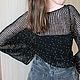 Кофта- сетка. Кофты-сетки. Вязарушка (irina-knitwork). Интернет-магазин Ярмарка Мастеров.  Фото №2