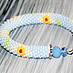 'Chamomile'. Hard bracelet. Inspiration. Online shopping on My Livemaster.  Фото №2