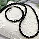 Black Tourmaline Sherl Natural Beads with Cut. Beads2. naturalkavni. My Livemaster. Фото №6