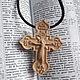 Order Pectoral Orthodox cross. Amberwood (AmberWood). Livemaster. . Pendant Фото №3