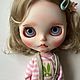 Кукла Блайз кастом «Flower». Кукла Кастом. Wowblythe_dolls. Ярмарка Мастеров.  Фото №6