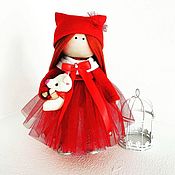 Кукла интерьерная текстильная