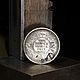 Британская Индия, Серебряная 1 Рупии 1912-1921 года. Кольца. Mozaika jewellery. Ярмарка Мастеров.  Фото №6