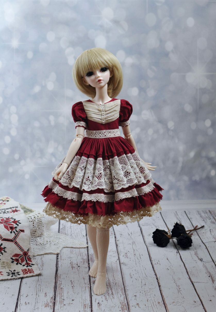 Кукла бжд Minifee шарнирная девочка. Nanuri. 1/4 BJD кукла. Высота 40 см. Полный комплект