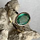 Order 2,36 ct VS Natural Emerald in women's 585 Gold Ring. Bauroom - vedic jewelry & gemstones (bauroom). Livemaster. . Rings Фото №3