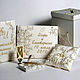 Personalized wedding collection with gold lace, Sets accessories, Moscow,  Фото №1