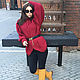 Burgundy cardigan for women. Cardigans. SHAPAR - knitting clothes. Online shopping on My Livemaster.  Фото №2