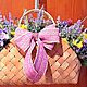 Flower arrangement in a basket 'Lavender summer'. Composition. TaLanaLita (goodshop39). My Livemaster. Фото №6