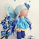 doll textile. Butterfly Height - 29 cm, Dolls, St. Petersburg,  Фото №1
