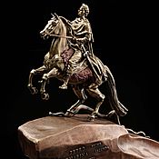 Для дома и интерьера handmade. Livemaster - original item The bronze horseman. Handmade.