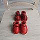 Sandals for doll ob11 color -red 18mm. Clothes for dolls. Olga Safonova. My Livemaster. Фото №6