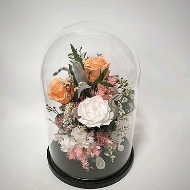 Цветы в стекле – купить в интернет-магазине Ярмарке Мастеров
