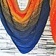 Knitted handkerchief 'Ogonyok', Shawls, Sochi,  Фото №1