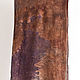 Silk stole 'Chocolate and blueberries' EcoPrint brown. Wraps. Artinflat - natural dyeing. My Livemaster. Фото №6