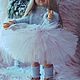 Заказать Серо-розовый комплект. Одежда для куклы. TashaDollOutfits. Ярмарка Мастеров. . Одежда для кукол Фото №3