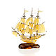 A ship made of amber and silver. Model. BALTIC GOLD. Online shopping on My Livemaster.  Фото №2