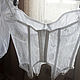 White corset with airy sleeves. Corsets. Your alibi ( lingerie). Online shopping on My Livemaster.  Фото №2