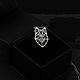Order Wolf Pendant with Chain | Silver / Geometry Collection. totemicashop. Livemaster. . Pendant Фото №3