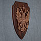 Panel Coat of Arms of Russia on the background of the heraldic shield. Panels. Wizardkmv (wizardkmv). My Livemaster. Фото №4