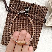 Украшения handmade. Livemaster - original item A talisman bracelet made of natural stones. a gift for February 14th. Handmade.