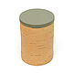 Storage jar with lid 'Eucalyptus'. Box. Art.3157, Utensils, Tomsk,  Фото №1