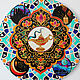 Round painting 'Aladdin's Lamp' with a brush. Pictures. Art by Tanya Shest. Online shopping on My Livemaster.  Фото №2