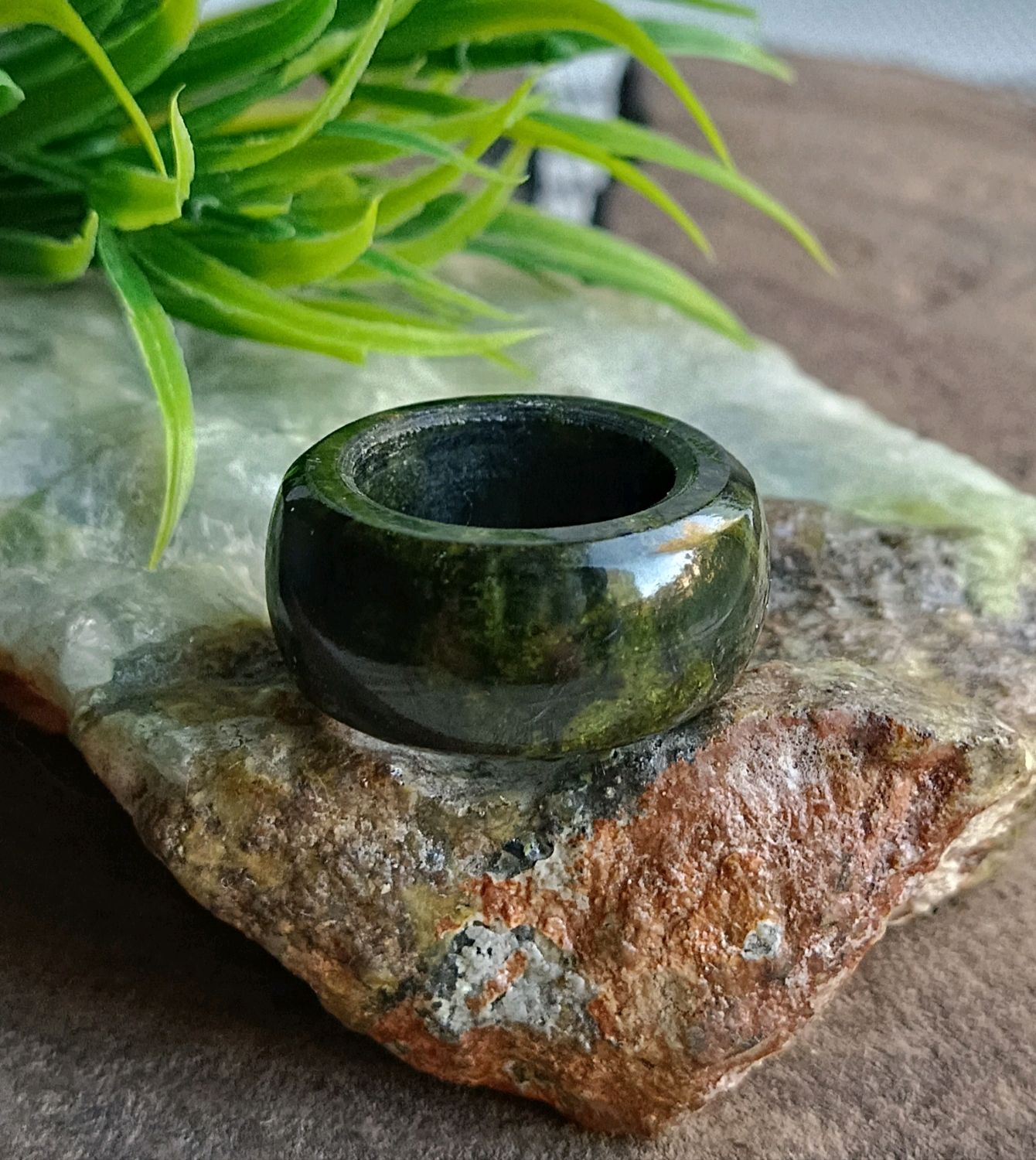 Кольцо змеевик 16 размер купить в интернет-магазине Ярмарка Мастеров по ...