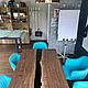  Стол. Карагач, эпоксидная смола. Столы. Мебель LoftCO. Мебель на заказ. Дуб, ясень, бук, карагач. Интернет-магазин Ярмарка Мастеров.  Фото №2