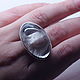 Ring with quartz 'Ice', silver. Rings. EdGems jewerly. Online shopping on My Livemaster.  Фото №2