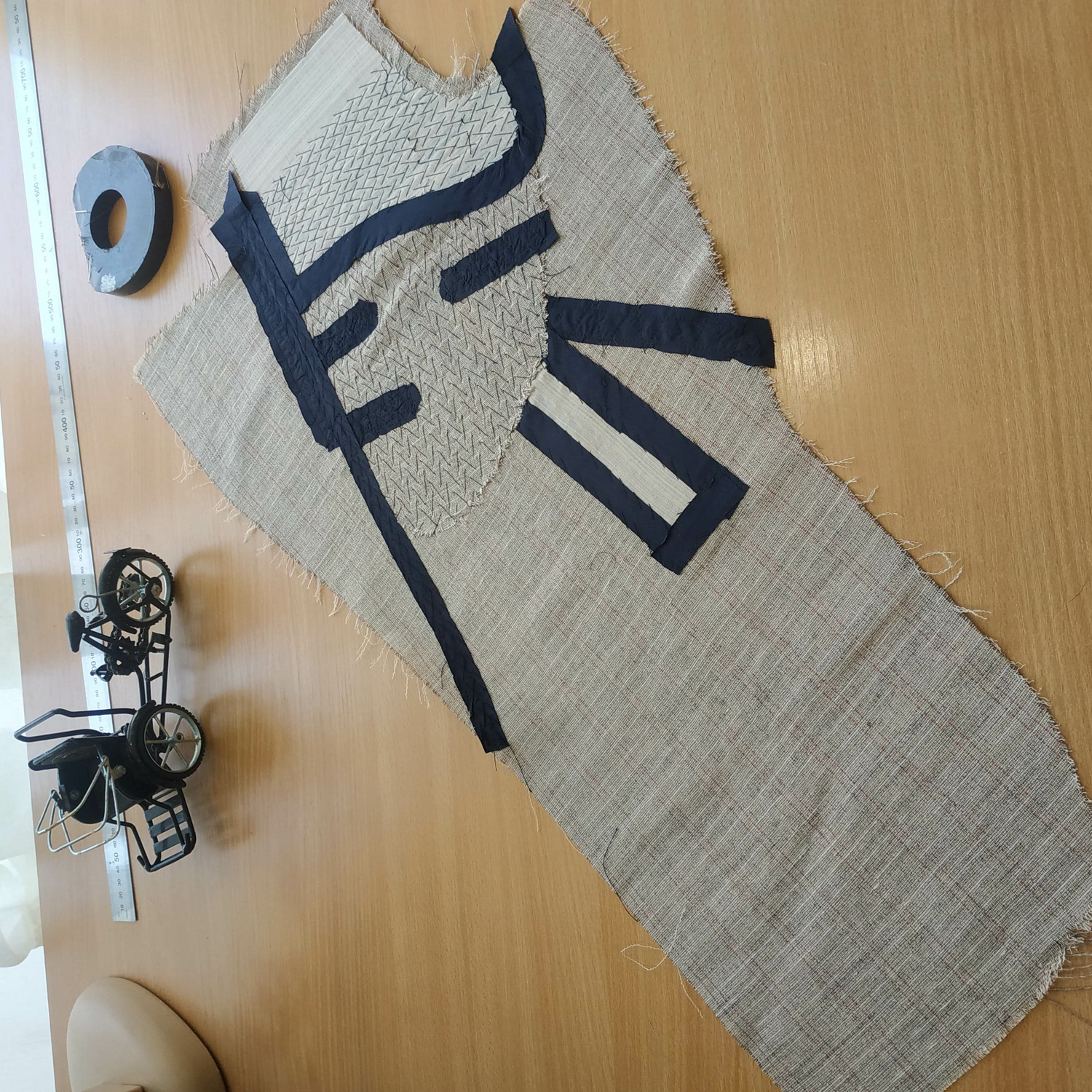 Bespoke в чистом виде. Бортовка для пальто.