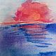 Order PAINTING SUNSET ON THE SEA Painting. OIL PAINTING ON CANVAS. orlovaalla. Livemaster. . Pictures Фото №3