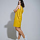 Mustard dress 42/44 size. Dresses. BORMALISA. My Livemaster. Фото №6