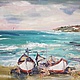 oil painting seascape sozopol buy cartno oil oil painting as a gift karina for the interior impressionism oil on canvas
