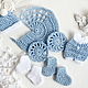 Knitted decor for scrap Set ' My baby', Scrapbooking Elements, Sosnovyj Bor,  Фото №1