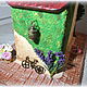 Эксклюзивный чайный домик двойной - светильник "Provence" 2 в 1. Кукольные домики. Милый уголок (Дарья). Ярмарка Мастеров.  Фото №5